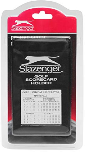 Slazenger Unisex Scorecard Holder Golf One Size