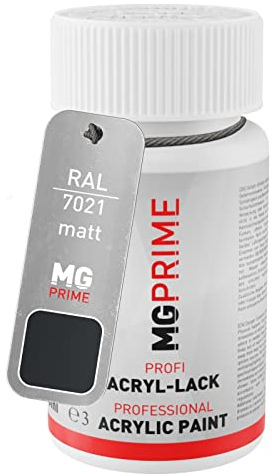 MG PRIME RAL 7021 Schwarzgrau/Black grey matt Lackstift 50 ml schnelltrocknend