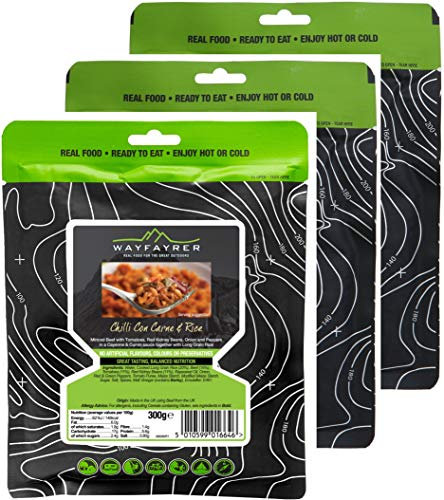 Wayfayrer Chilli Con Carne & Rice Meal Pouch