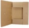 Mappe A4, 213 x 298 mm, Bindfadenverschluss, Sammelmappe, Präsentationsmappe, Kraftkarton - 5er Pack