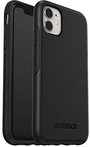 OtterBox Symmetry Case for iPhone 11, Shockproof, Drop proof, Protective Thin Case, 3x Tested to Military Standard, Black, No Retail Packaging