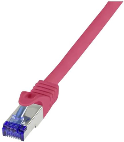 Logilink C6A104S RJ45 CAT 6a S/FTP 15m Rot 1St.