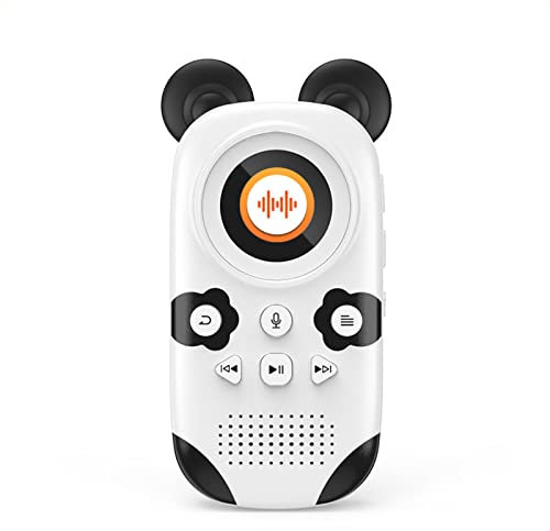 Lecteur mp3, Mini Lecteur Baladeur Bluetooth Sport avec 16Go, Radio FM, Chronomètre, Enregistrement, Support Jusqu'à 64Go,Blanc