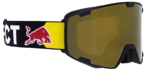 SPECT EYEWEAR RED Bull Park Schneebrille 2024 Black/Gold/orange