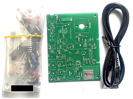 Oikabio AM Transmitter School Training Kit Crystal Radio 530-1600Khz Radio Experimental AM Transmitter Medium Wave Transmitter (A)