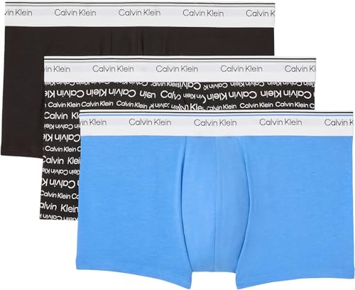 Calvin Klein Uomo Pantaloncini Boxer Vita Bassa Confezione da 3 Intimo