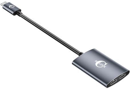 BCLINK C102 USB-C to AR Glasses and Charging Adapter, Charge and Play, Compatible with Switch, Steam Deck, ROG Ally, iPhone 16/15 Series, Laptop and More