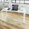 ShGaxin Schreibtisch mit Weltkarte, Gaming Tisch, Computertisch, Computer Desk, Office Table, Bürotisch, Arbeitstisch, Nähtisch, Pc Tisch