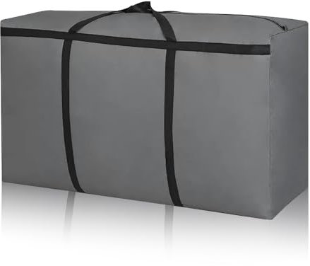Large Storage Bags, Moving Bags 120L Waterproof Jumbo Storage Bags, Moving Totes Organizer Bags for Bedding Duvets Blankets Clothes (90 * 48 * 25cm)