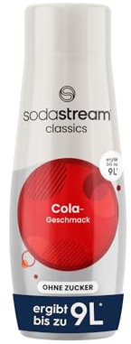 SodaStream Concentré Cola Sans Sucres pour Machine à Eau Pétillante et Soda | Préparez jusqu'à 9 Litres de Cola en Quelques Secondes, 440ml (Lot de 6)