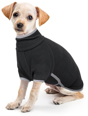 Hundepullover Kleine Hunde, Chihuahua Winter Kleidung Hundepullover Französische Bulldogge Kleidung Chihuahua Pullover(Dunkelgrau, S)
