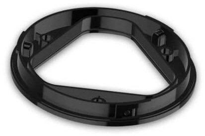 Garmin GPS Antenna Mount, Surface Mount, Black, Plastic; Compatible with GPS 17x Receiver/Antenna