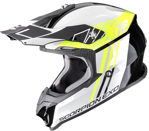 SCORPION VX-16 EVO AIR LIGNES Black-Neon Yellow L