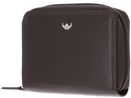 Golden Head Leder Polo RFID Protect Kartenetui 4506 Dunkelbraun