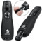 AMERTEER Wireless Presenter, 2.4GHz Powerpoint Presentation Remote Control Office PowerPoint PPT Remote Controller Clicker Flip Pen