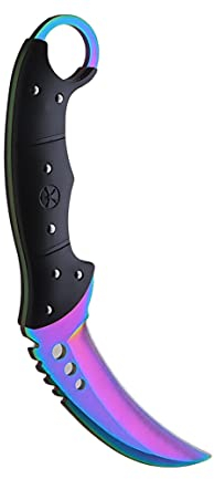 Generisch CS GO Karambit Talon Elite - Fade - CSGO Knife Skin Counter Strike Global Offensive Jagdmesser - Bundle - Ariknives