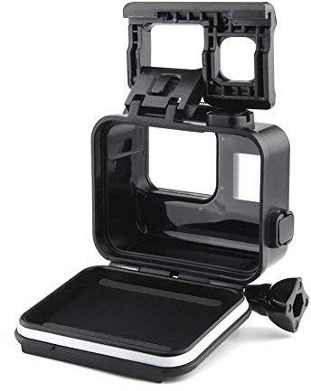 Yangers Custodia Subacquea Impermeabile per Custodia Protettiva per videocamera GoPro Hero 7 Black 6 5, Copertura per Gabbia di Protezione Subacquea in Silicone con Touch Screen per Porta Posteriore