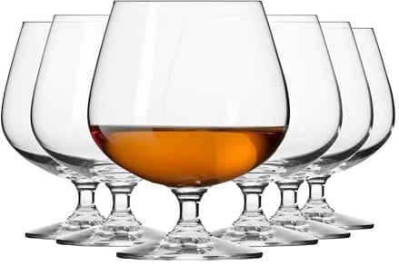 Krosno Cognac-Gläser, 6 Stück, 487 ml, Balance Collection