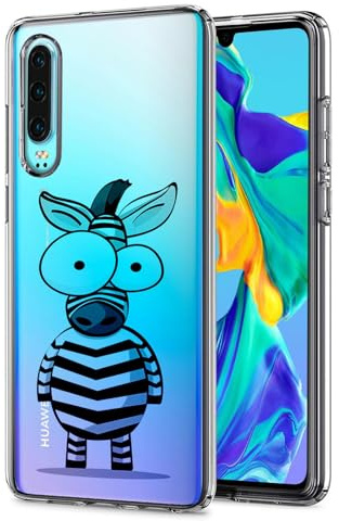 CoolGadget Handyhülle für Huawei P30 Pro mit Motiv | Silikon Case mit kratzfestem UV Print, langanhaltende Farben, stoßfest, flexibles TPU