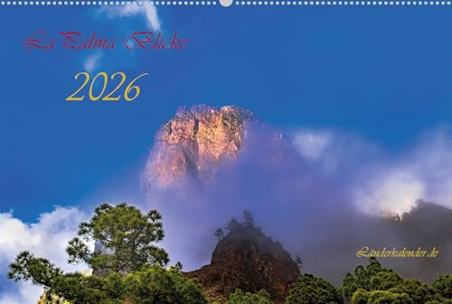 Fotokalender La Palma Blicke, ein großer Kalender mit farbenfrohen Motiven von La Palma, Wandkalender (DinA3+ 46 x 31 cm)