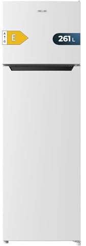 Cecotec Frigorifero Combinato Bolero CoolMarket Combi 250 Scuro D. Compressore Inverter Plus Frigorifero Combinato Inox Scuro 180X55Cm, 250L, No Frost, Classe D, Multi Air Flow, Fast Cooling