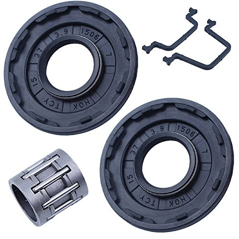 Mtanlo Kurbeldichtungs-Set für Husqvarna 445, 445e, 445 Ii, 450, 450e, 450 Ii, 450 Rancher Kettensäge 544108701, 544109201