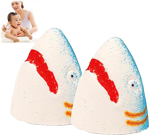 Jaws Badebombe, Jaws Badebomben Haie, Jaws Badebomben, Sprudelbadebomben, Badesalzkugel für alle Menschen, Entspannungsbad (2 PCS)