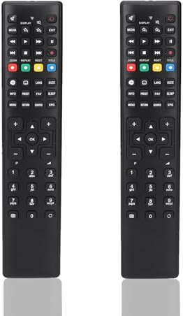 Telecomando TV Universale RC1208 per TV, Sostituzione Telecomando TV per MEDION MD30297 MD20255 MD20294 MD21080 MD21106 MD21131 MD30628 MD30870 P15188