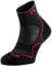 Lurbel Desafio Three, Calcetines de trail running, calcetín anti-ampollas, anti-olor, calcetines transpirables de montaña, unisex. (39-41, Negro/Rojo)
