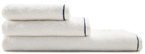 Tommy Hilfiger Badetuch Initial Farbe White Größe 90x150