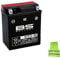 Compatible avec Piaggio Zip 4T E4/E5 50 ANNÉE 2018 al 2021 Batterie YTX7L-BS BS BTX7L-BS FOURNIE PRÊTE ET CHARGÉE AMPÈRE 6AH 12 Volts 113X70X130MM Batteries