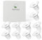10PCS Flange Inserts 16/17/18/19/20mm for 24mm Flange/Shield, Compatible with Momcozy/Medela/Spectra/Bellababy/Willow Breast Pumps, Pump Parts Replace
