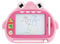 COLGE Zaubertafel Maltafel Magnettafel Zeichentafel Malbrett mit 3 Stempel für Kinder ab 2 3 4 5 Jahre Pädagogische Geschenk Kinderspielzeug Mädchen Jungen Reisegröße Hai-Design (Pink)