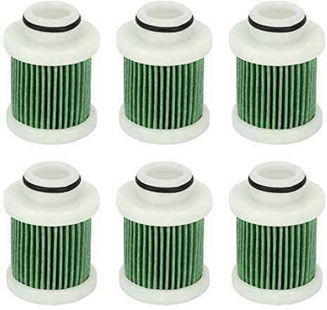 Myingaou 6 StüCk 6D8-WS24A-00 Kraftstoff Flter für Yamaha F40A F50 T50 F60 T60 F70 F90-Benzin Motor Marine AußEnbord Flter 40-115 PS