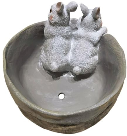 VANZACK Kaninchentopf Kaninchen-sukkulenten-übertopf Mini-Kaktus Kaktuspflanzer Bonsai-töpfe Innendekoration Topf Für Pflanzen Im Innenbereich Süßer Container Harz Anlage