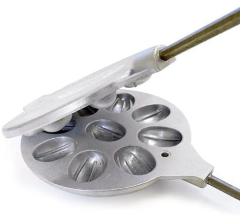 Oreshnica Walnuss-Plätzchenform, 9 Nussformen, russischer Oreshki-Maker