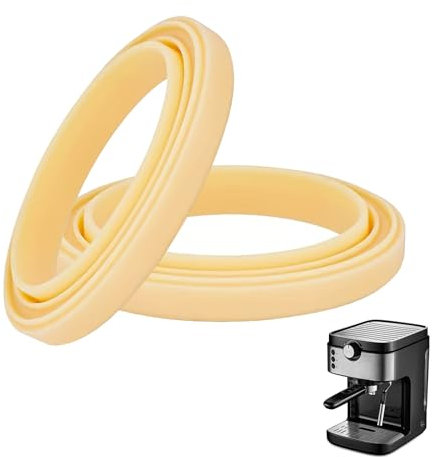 2 PCS 54mm Coffee Machine Brew Group Head Seal Gasket, Silicone Steam Ring Sealing, No BPA Silicone Gasket Seal for Breville Espresso Machines878/880/810/450 and Sage 500/810/870/875/878/880