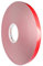 KLEBESHOP24 SPIEGELKLEBEBAND DOPPELSEITIG stark klebend | 1 mm Dicke, 5 oder 50 m, Breite wählbar | Universelles Montageband / 15 mm x 50 m, rote Folienabdeckung