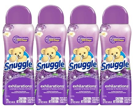 Snuggle Exhilarations Wäscheduft Booster Perlen, Lavendel und Vanille Orchidee, 765 ml