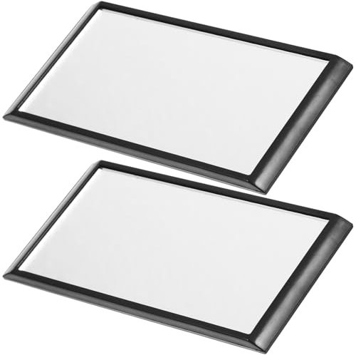 JECOMPRIS 2 Stk Auto Rückspiegel Innenrückspiegel Innenspiegel Tauschen Black