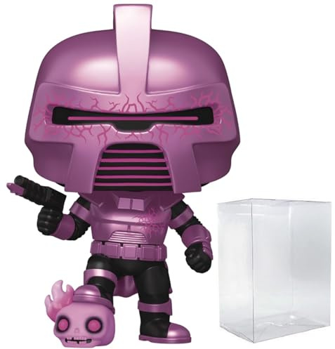POP Funko Fusion: Battlestar Galactica - Cylon Limited Edition Chase Vinyl Figure (Bundled with Compatible Box Protector Case), Multicolored, 3.75 inches