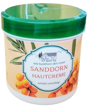 SANDDORN HAUTCREME 250ml mit Sanddornöl Feuchtigkeitscreme Körpercreme Hautcreme Haut Körper Creme Balsam 59