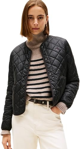 Tommy Hilfiger Damen Steppjacke Padded Quilted Wasserabweisend