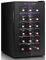 IUBGFTO Constant Temperature and Humidity Wine Cabinet, 18 Bottles of Independent Silent Operation Refrigerator Double-Layer Hollow Tempered Glass Door