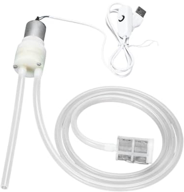 Sharplace Pompa di trasferimento vino, sifone elettrico USB per imbottigliamento, Tubo Da 100 Cm