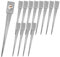 SunnyDeals Einschlaghülsen für Pfosten 9x9 cm | 13er Set Bodeneinschlaganker verzinkt | Einschlaghülsen ca. 91x91x750 mm | Bodenanker für Kantholzpfosten ohne Betonieren