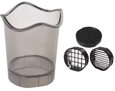 Sharplace Cortador de Fresas, Picador de Verduras, Cortador de Papas Fritas Desmontable para plátano