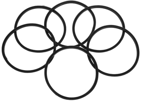 6pcs Water Bottle Gasket Replacement: Flexible Seal for Travel Mugs Lids - Prevents Leaks and Spills - Compatible with Contigo
