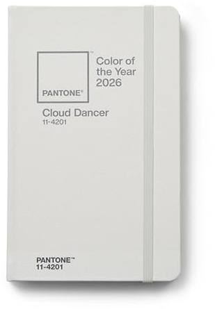 Pantone Blank Canvas Feeling: Notizbuch, Farbe des Jahres 2026, 11-4201 Cloud Dancer | Farbe des Jahres 2026