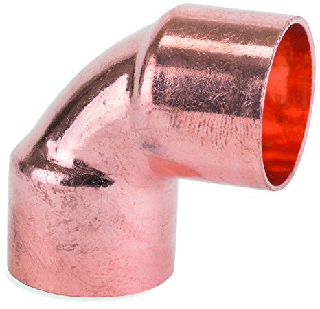 Flowflex 5090.22 End Feed Equal Elbow, 22 mm, Set of 25 Pieces